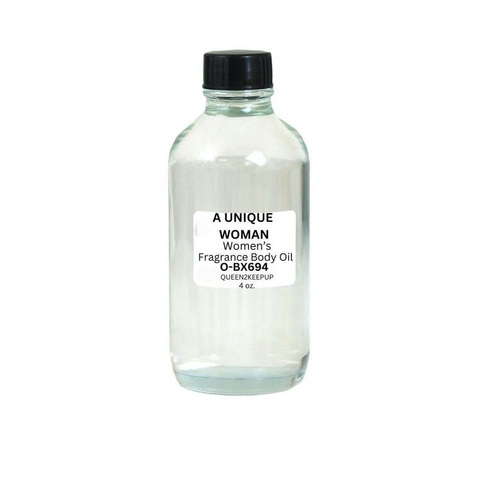 A Unique Woman (Women) Body Oil 4 oz Fragrance All Natural Scent